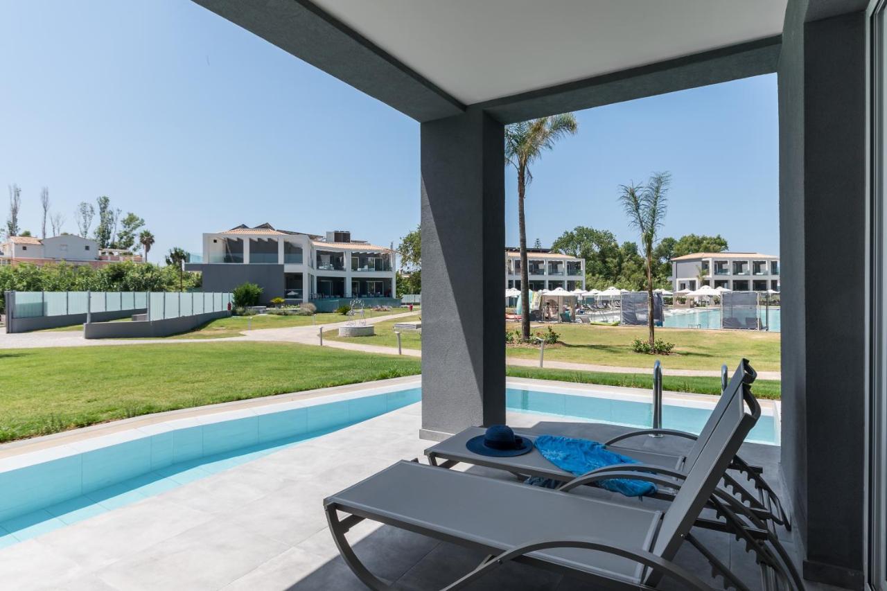 Acharavi Beach Hotel Bagian luar foto