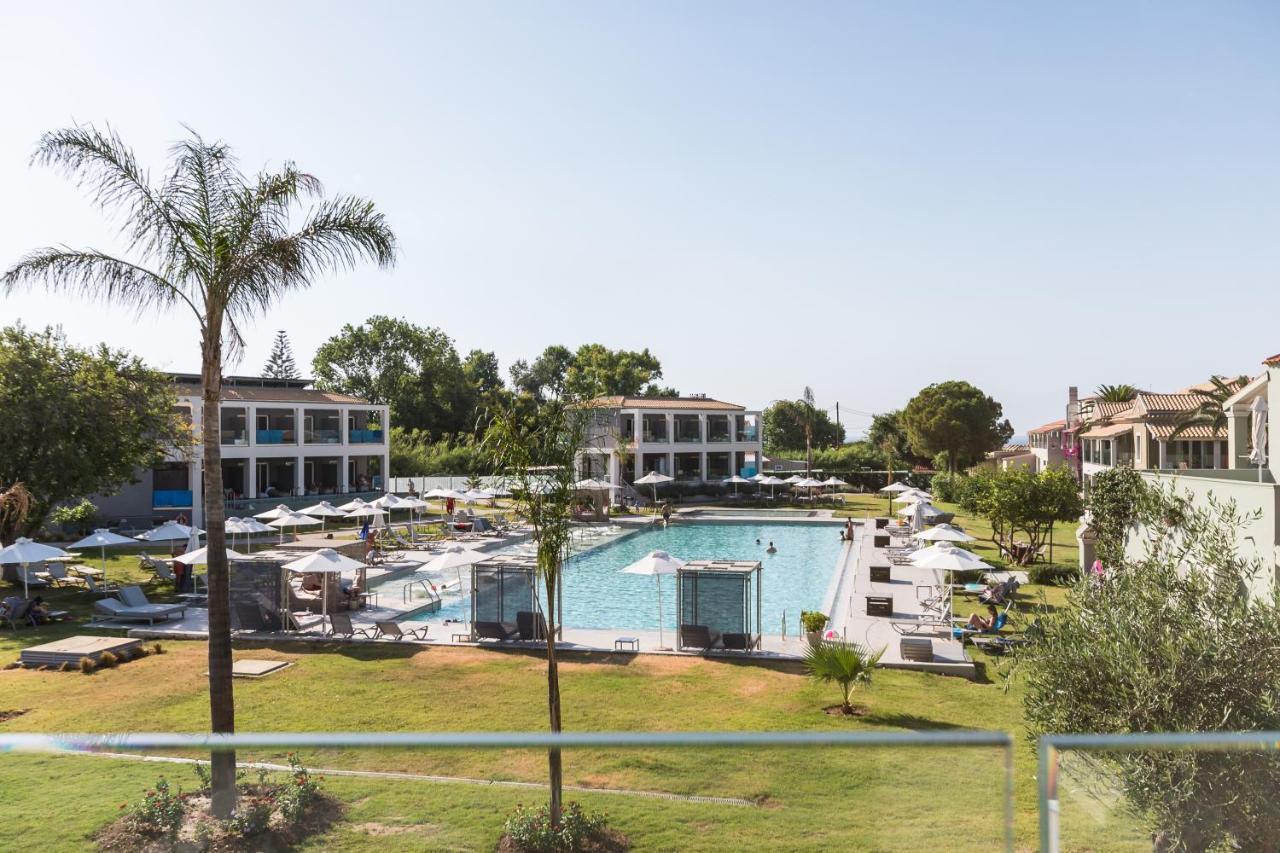Acharavi Beach Hotel Bagian luar foto